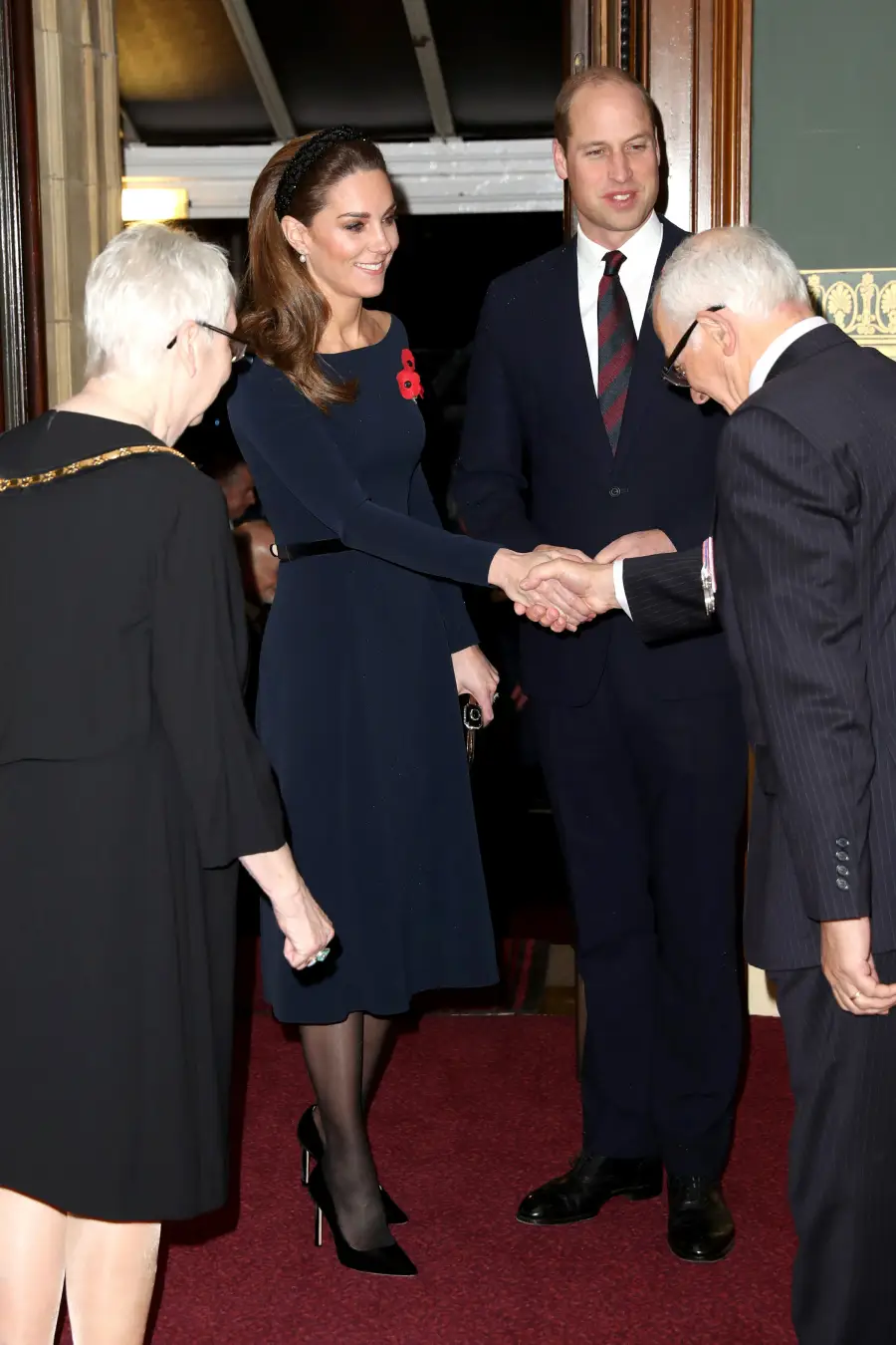 Duchess Meghan, Duchess Kate, Prince William and Prince Harry Reunite at Festival of Remembrance Service