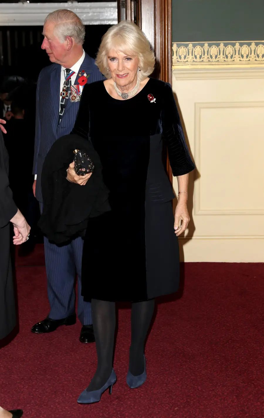 Duchess Meghan, Duchess Kate, Prince William and Prince Harry Reunite at Festival of Remembrance Service