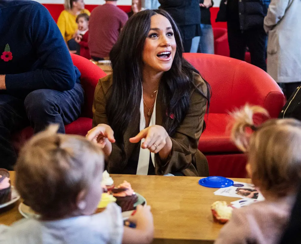 Duchess Meghan Wears Harry and Archie Tribute Necklaces
