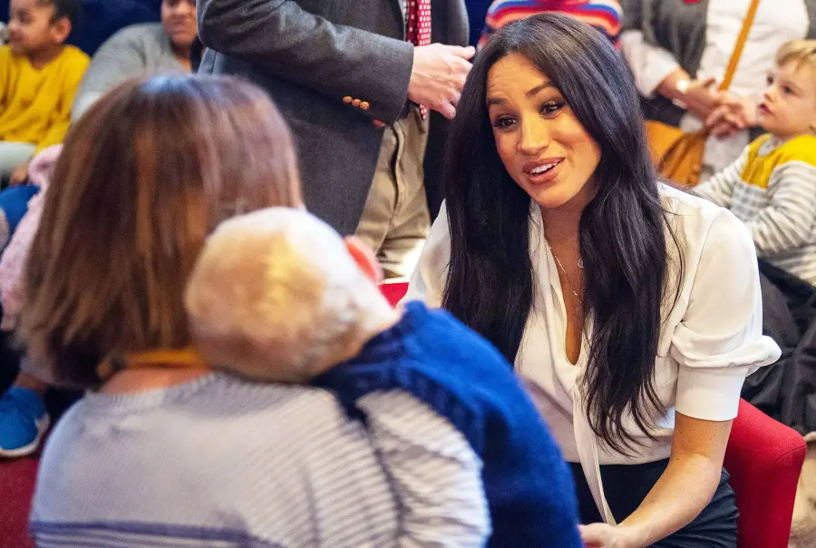 Duchess Meghan and Prince Harry Visit Broom Farm Community Centre Reveals Son Archie Is Crawling and Has 2 Teeth