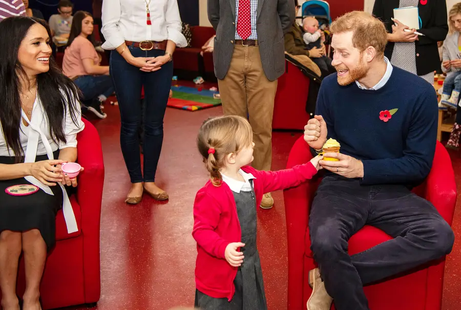 Duchess Meghan and Prince Harry Visit Broom Farm Community Centre Reveals Son Archie Is Crawling and Has 2 Teeth