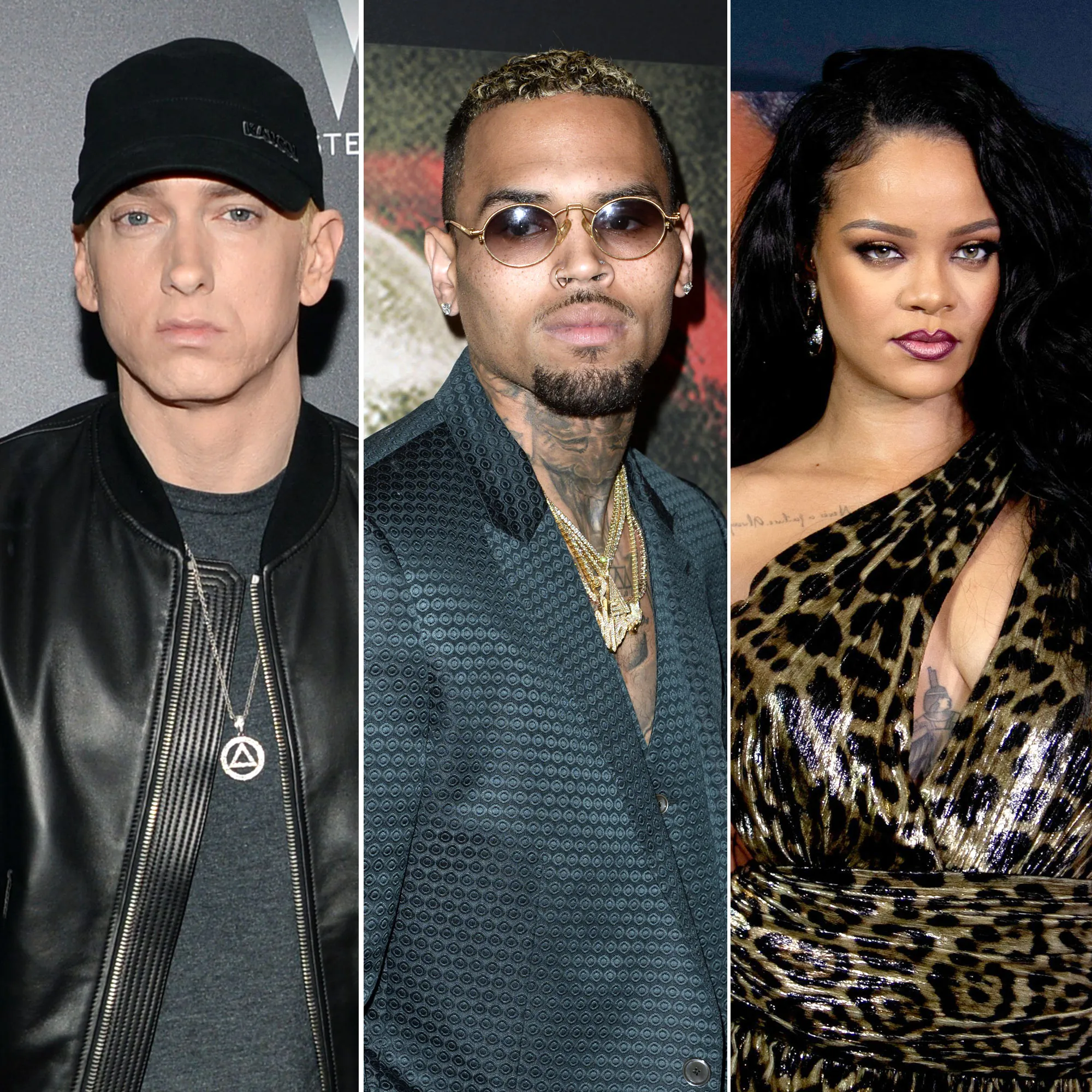 Eminem Sides With Chris Brown Over Rihanna Assault in Leaked Song