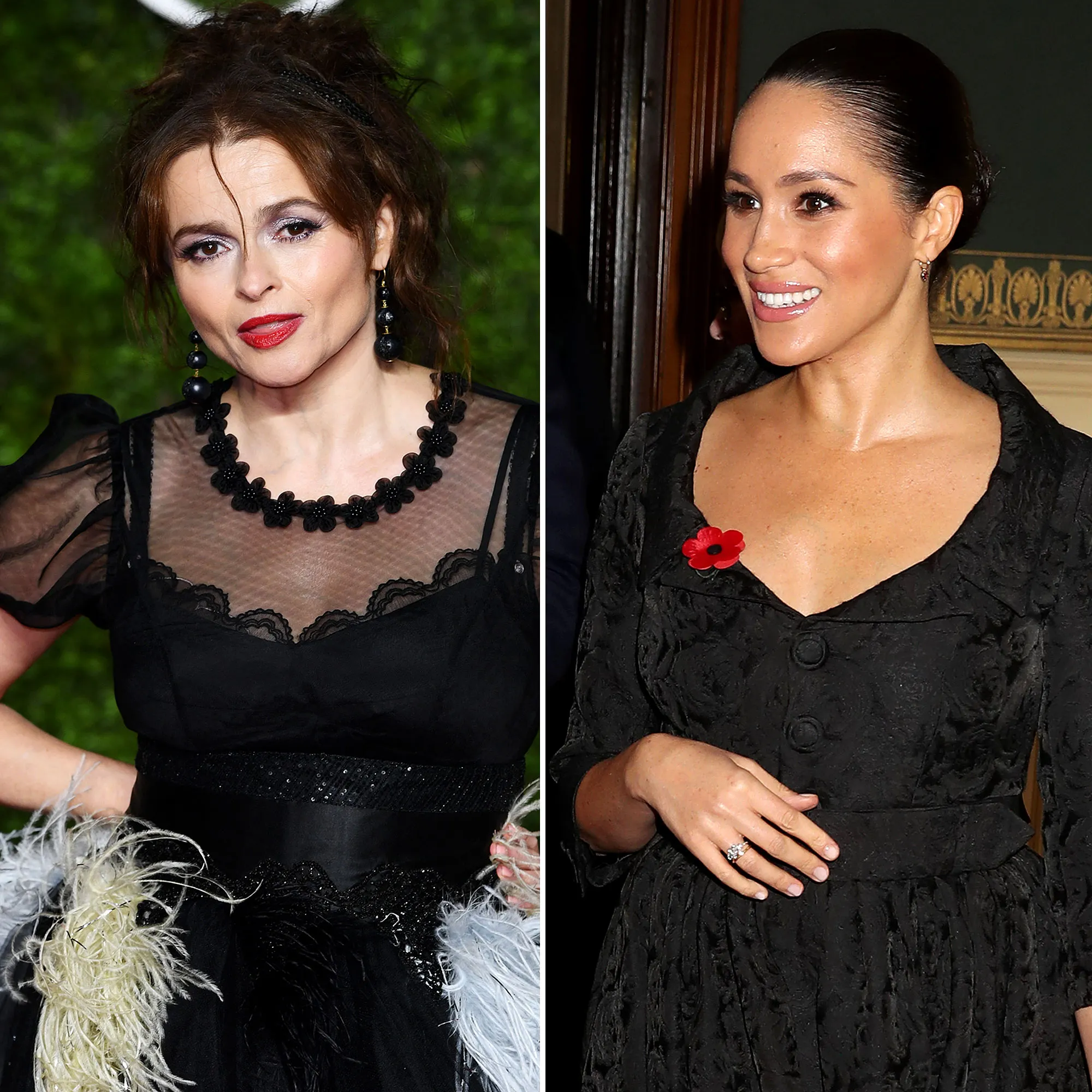 Helena Bonham Carter Gives Advice to Duchess Meghan