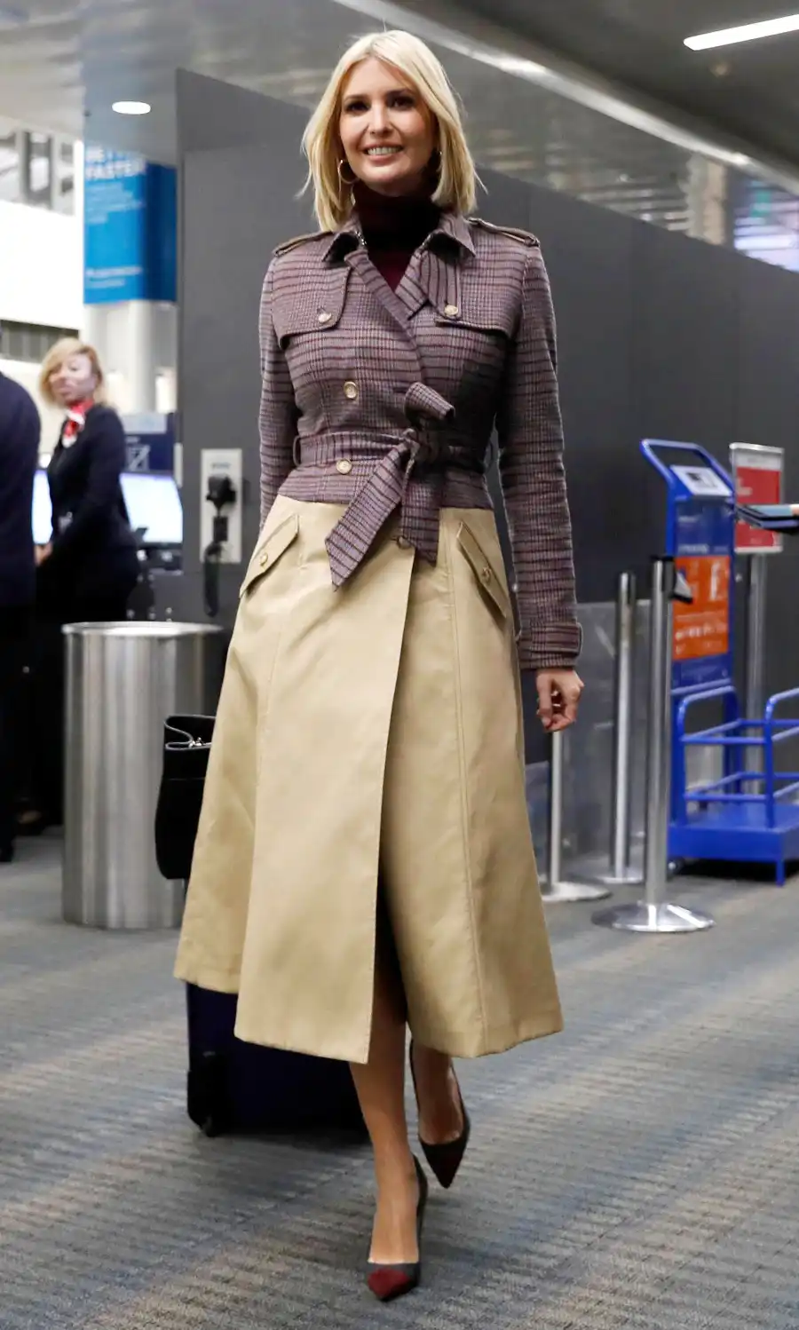 Ivanka Trump Airport Style November 5, 2019