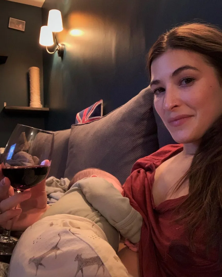 Jazz Charton Breast Feeding baby