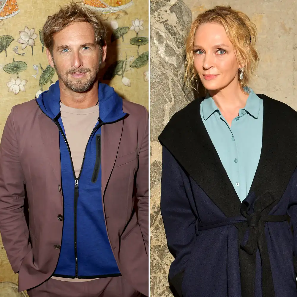 Josh Lucas Son Noah First Kiss Was With Uma Thurman Daughter Luna