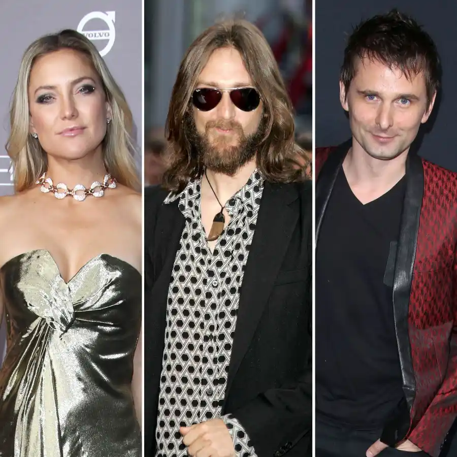 Kate Hudson, Chris Robinson and Matt Bellamy