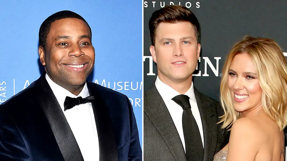 Kenan-Thompson-Jokes-About-His-Wedding-Present-for-Colin-Jost,-Scarlett-Johansson