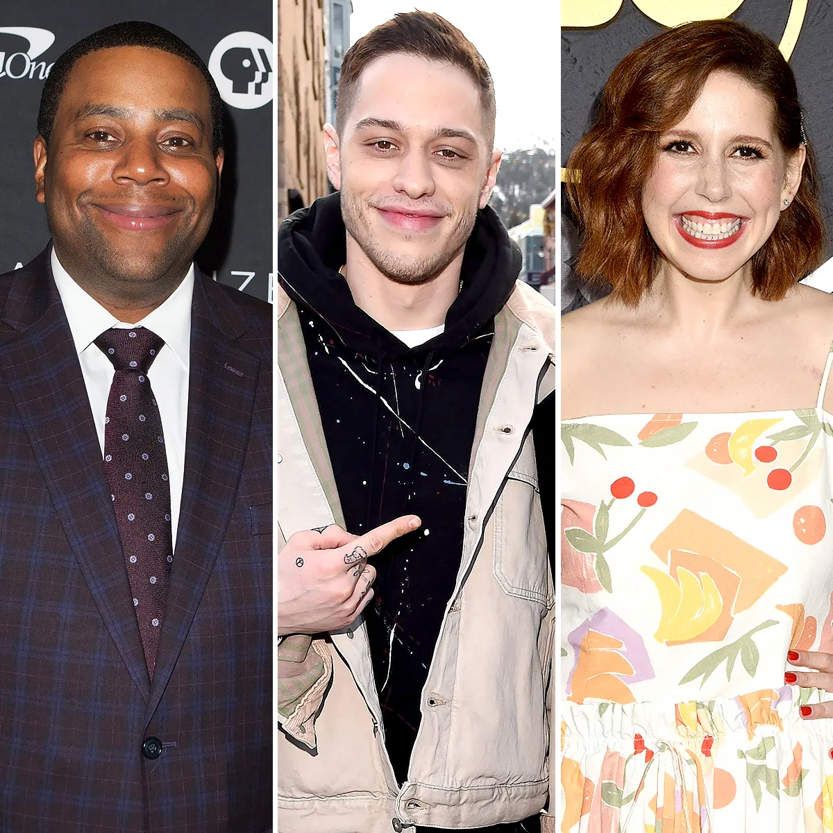 Kenan-Thompson,-Vanessa-Bayer-and-Pete-Davidson