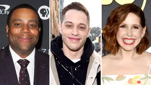 Kenan-Thompson,-Vanessa-Bayer-and-Pete-Davidson
