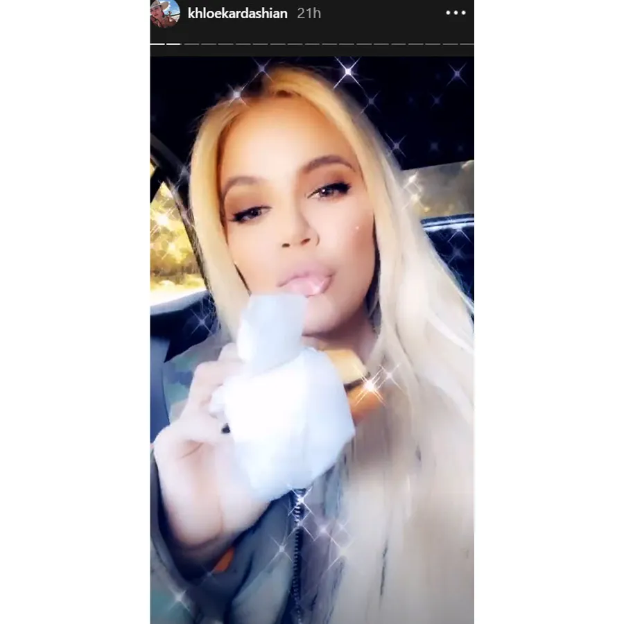 Khloe Kardashian Celebrates 100 Million Instagram Followers With Popeyes