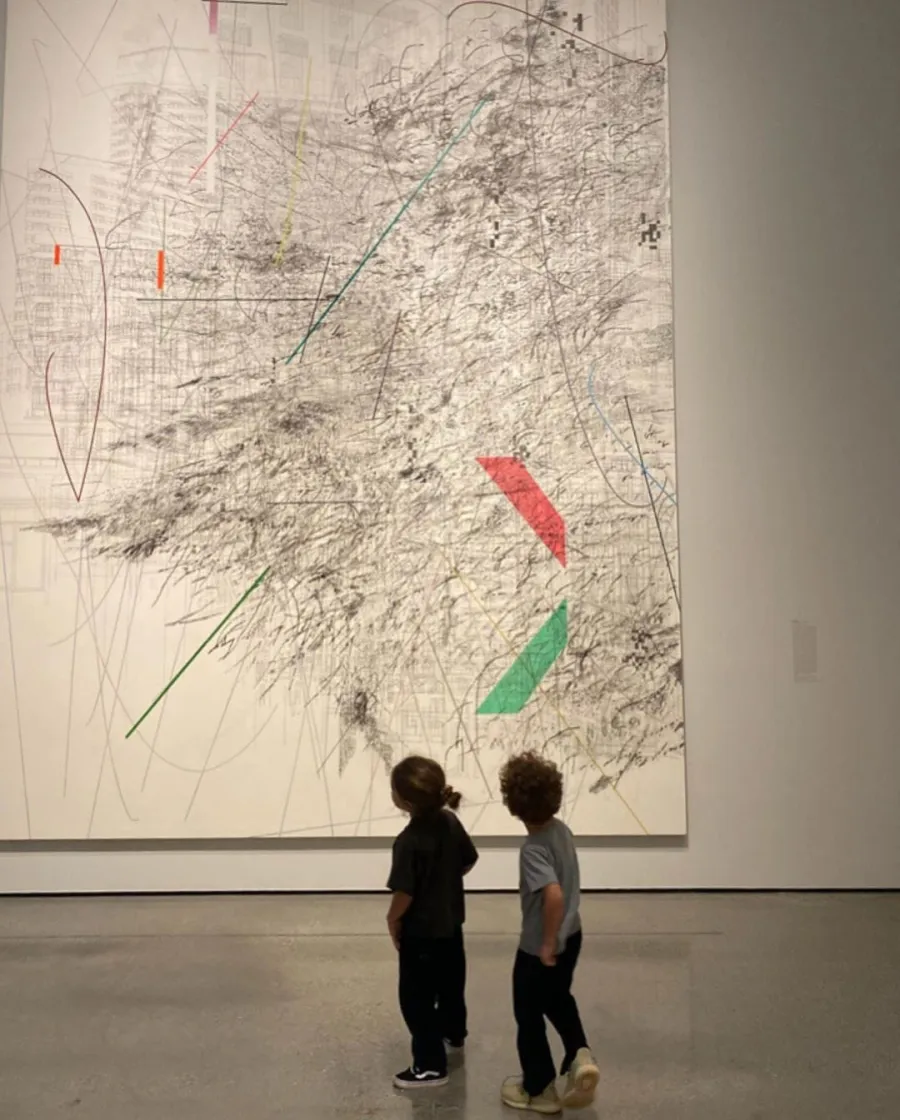 Kourtney Kardashian Explores Art Museum With Mason, Penelope and Reign