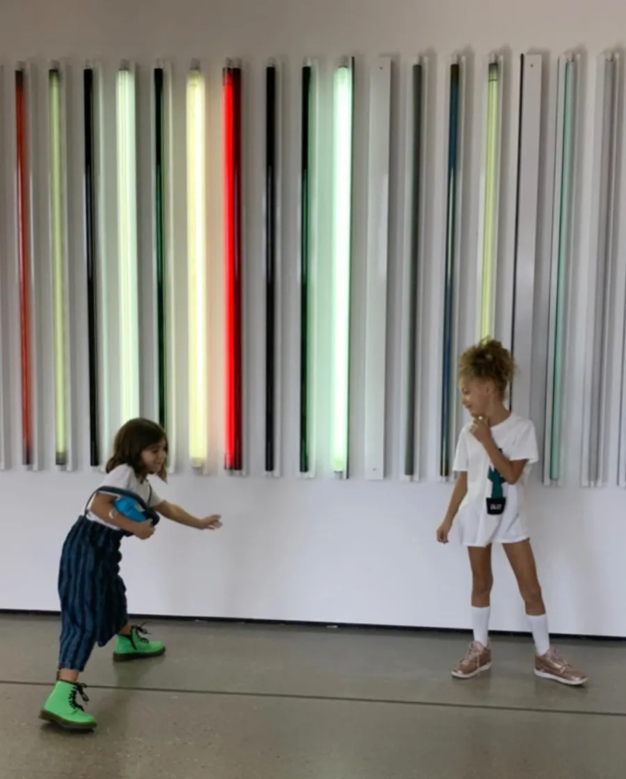 Kourtney Kardashian Explores Art Museum With Mason, Penelope and Reign