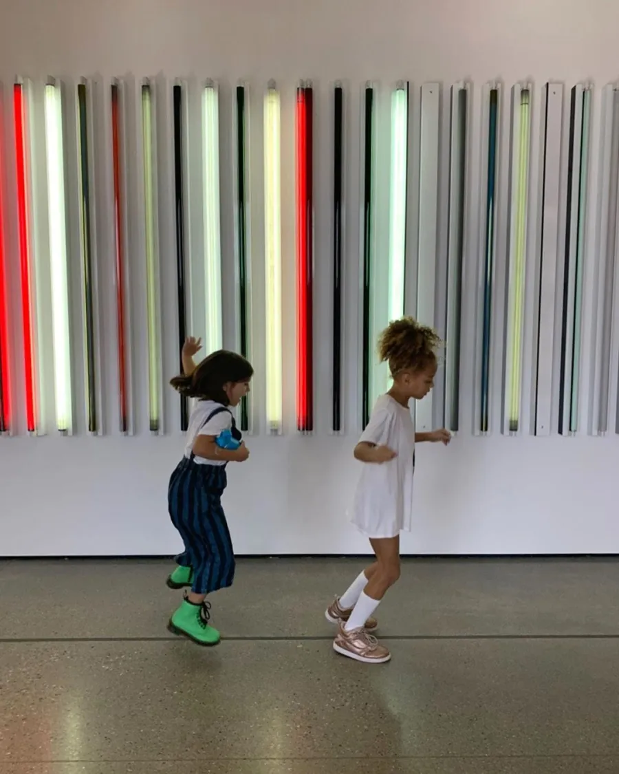 Kourtney Kardashian Explores Art Museum With Mason, Penelope and Reign