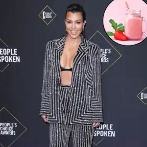 Kourtney Kardashian Fruit Smoothie