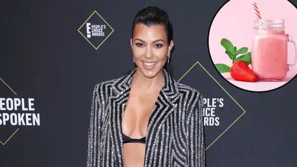 Kourtney Kardashian Fruit Smoothie