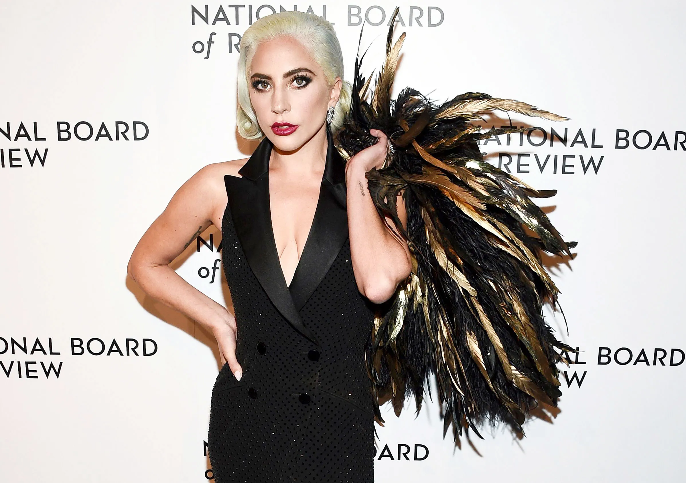 Lady Gaga at National Board of Review awards gala Cancels Las Vegas Concert Due to Sinus Infection and Bronchitis