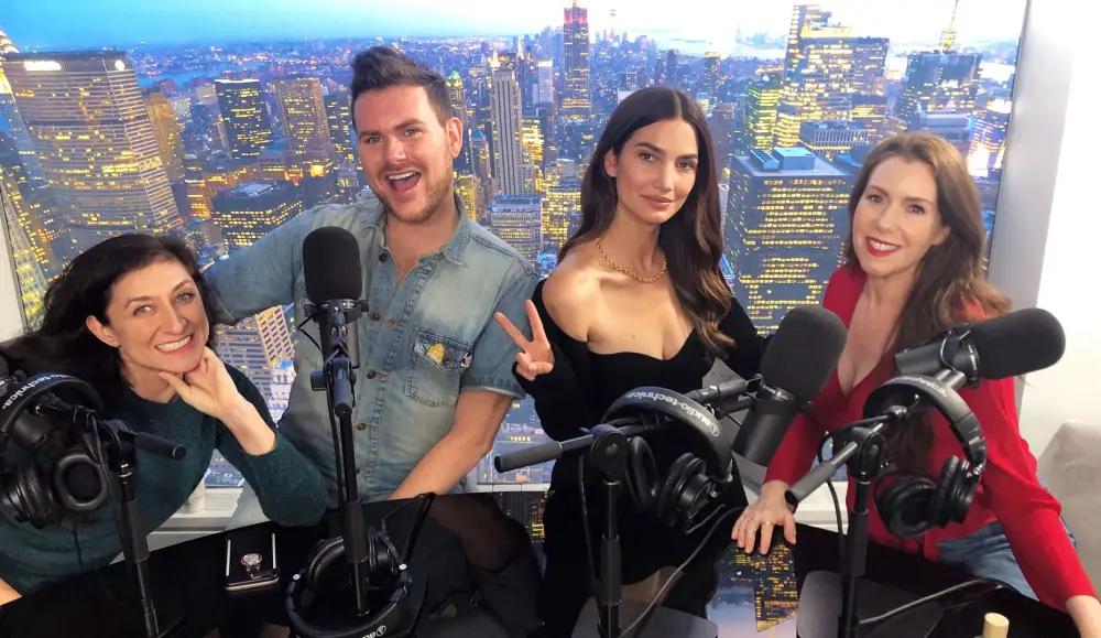 Lily Aldridge on Get Tressed With Us