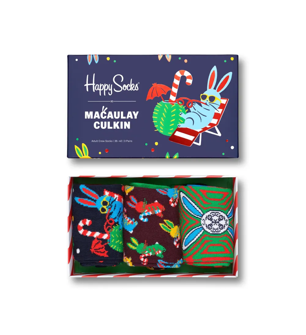 Macaulay Culkin's Happy Socks