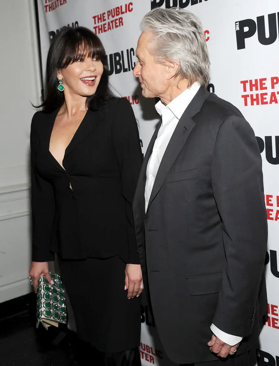 Michael-Douglas-and-Catherine-Zeta-Jones April-2014-back-together