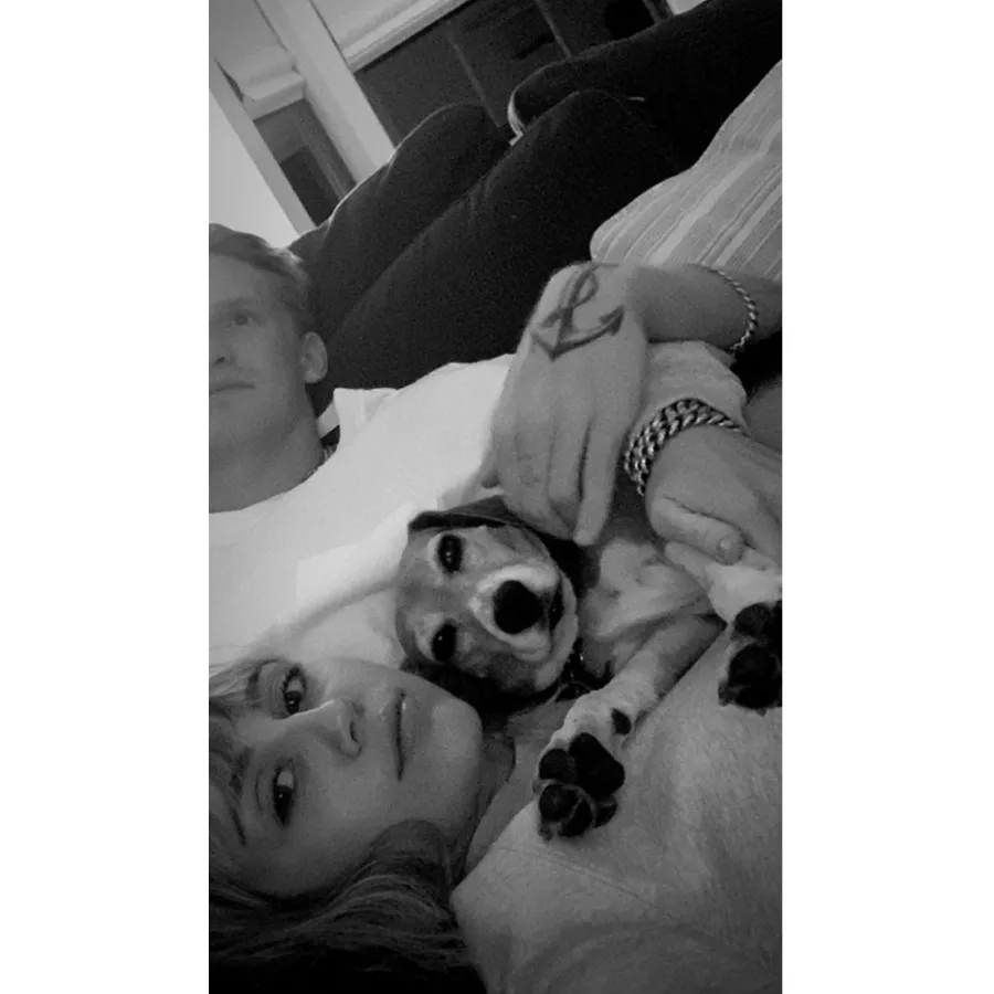 Miley Cyrus and Cody Simpson Spend Quality Time With Her Sister Noah and Mom Tish