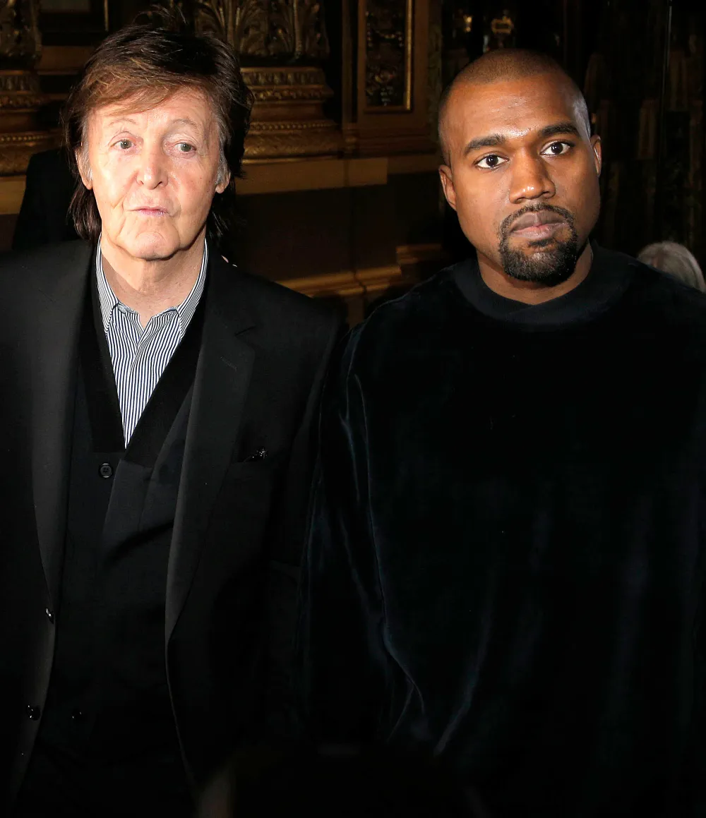 Paul McCartney Kanye Was Scrolling Through Images of Kim When We Met