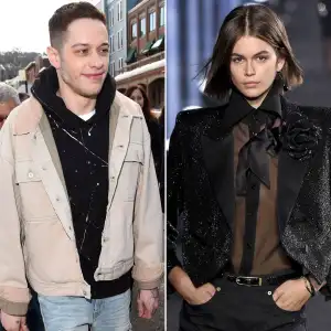 Pete Davidson and Kaia Geber Enjoy a Night Out