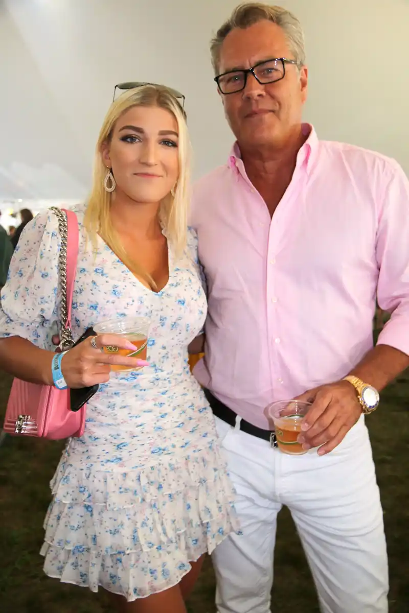 Peter Cook with Alba Jancou East Hampton Library Authors Night