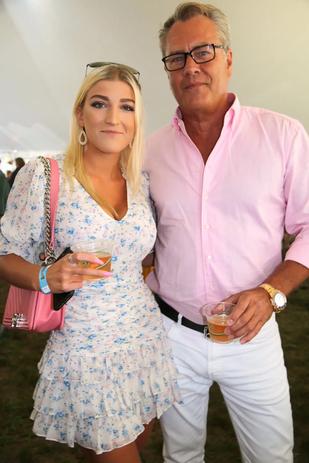 Peter Cook with Alba Jancou East Hampton Library Authors Night