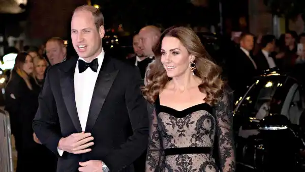 Prince William and Duchess Kate Dress to the Nines for Royal Variety Performance
