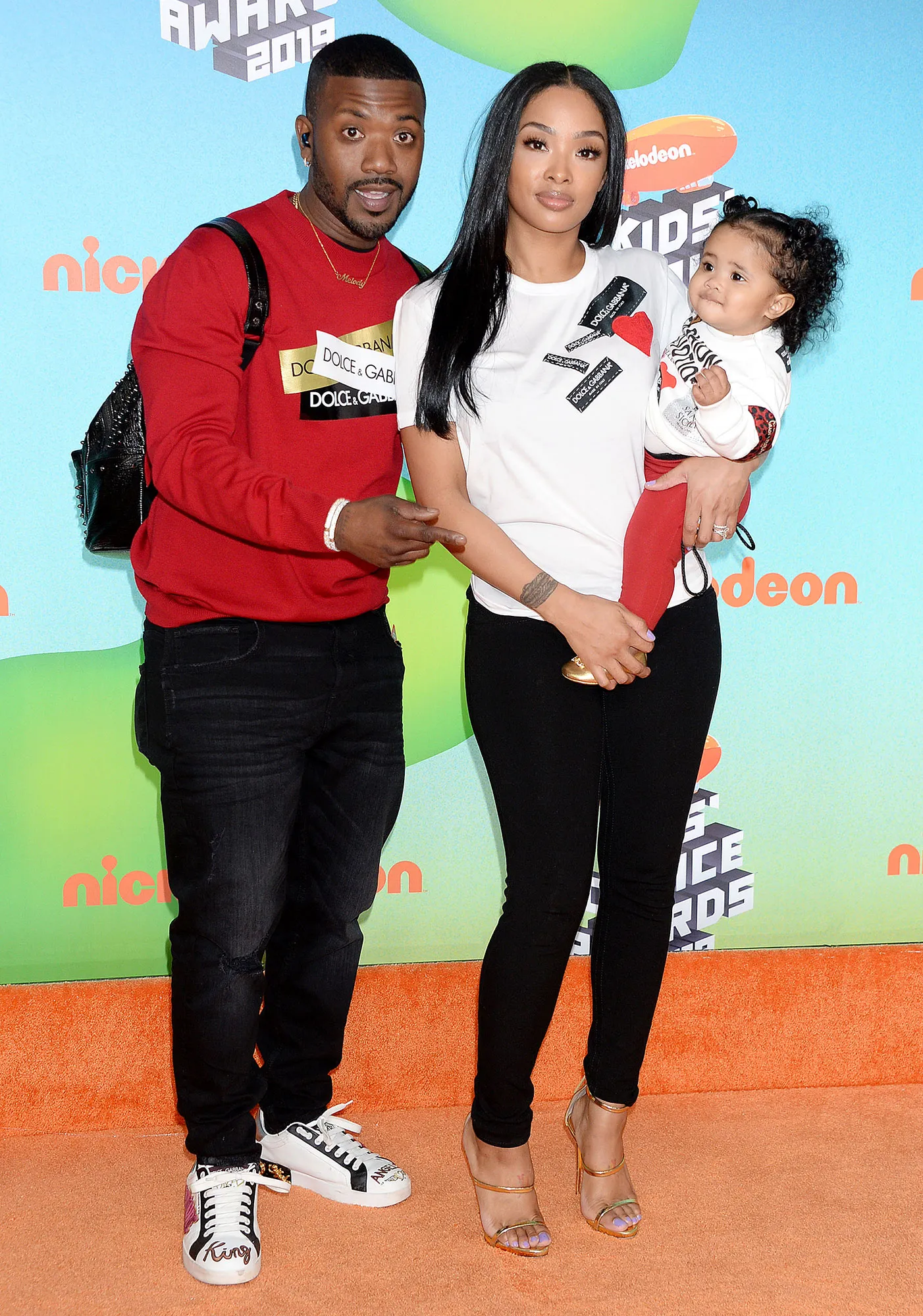 Princess Love, Melody Love Norwood and Ray J Nickelodeon Kids' Choice Awards