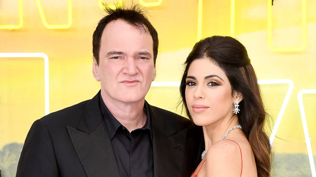 Quentin-Tarantino-Baby-With-Wife-Daniella-Pick