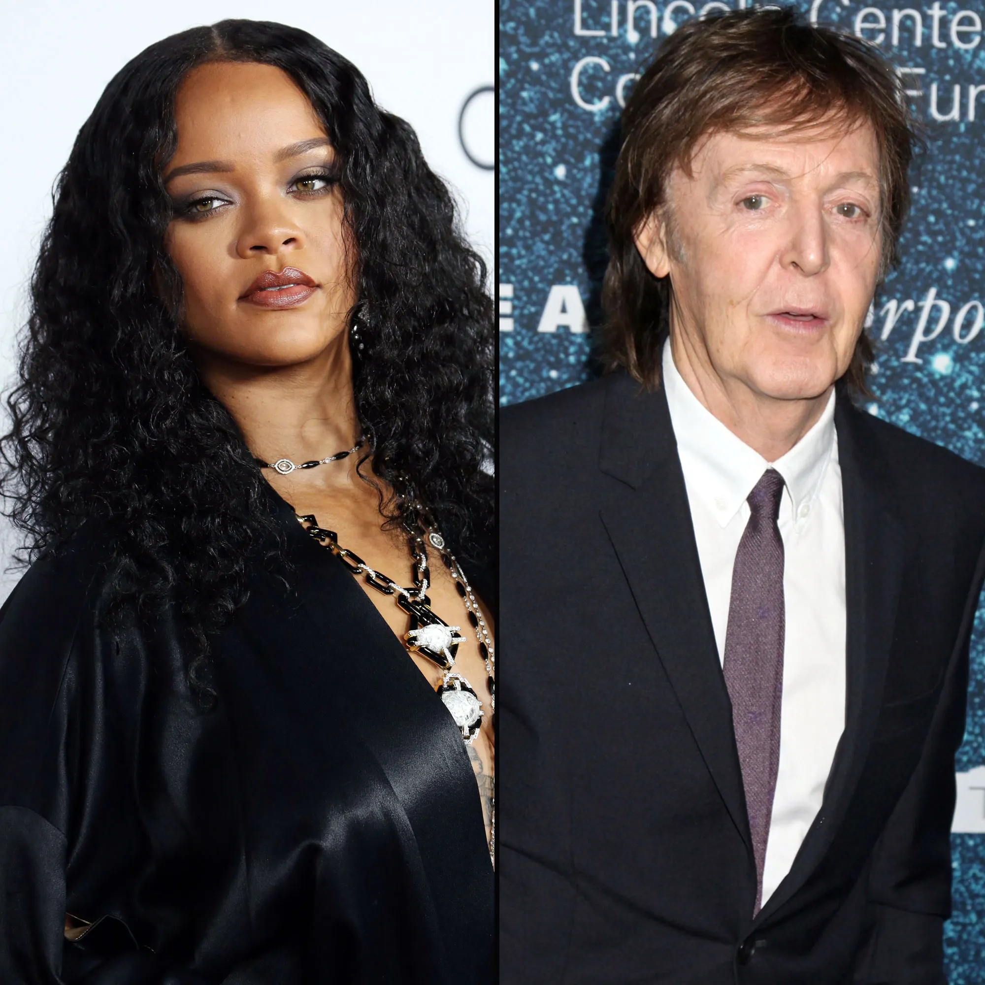Rihanna Runs Into 'Legend' Paul McCartney on Flight 'I'm About to Put You on Blast Mr. McCartney'