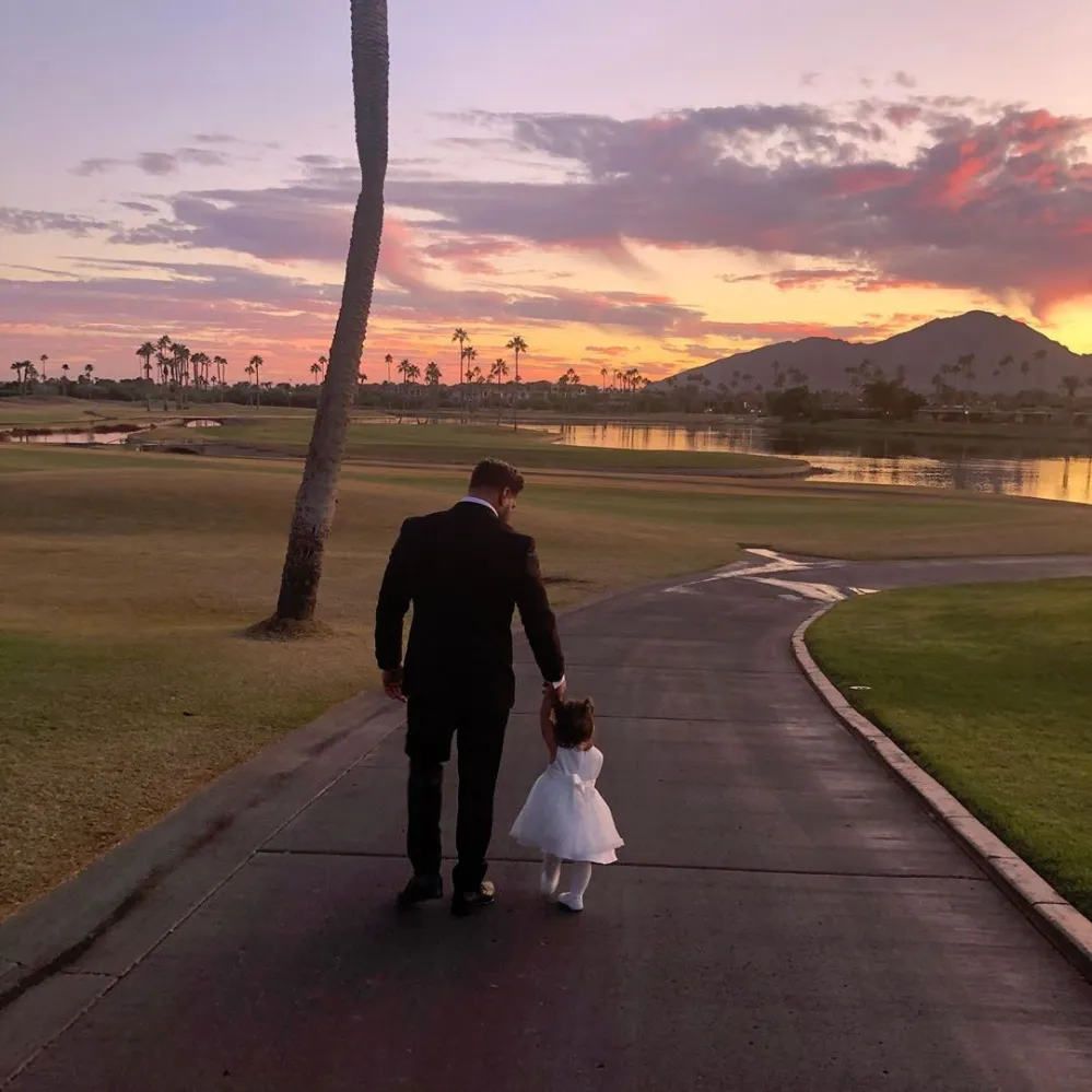 Ronnie Ortiz-Magro and Daughter