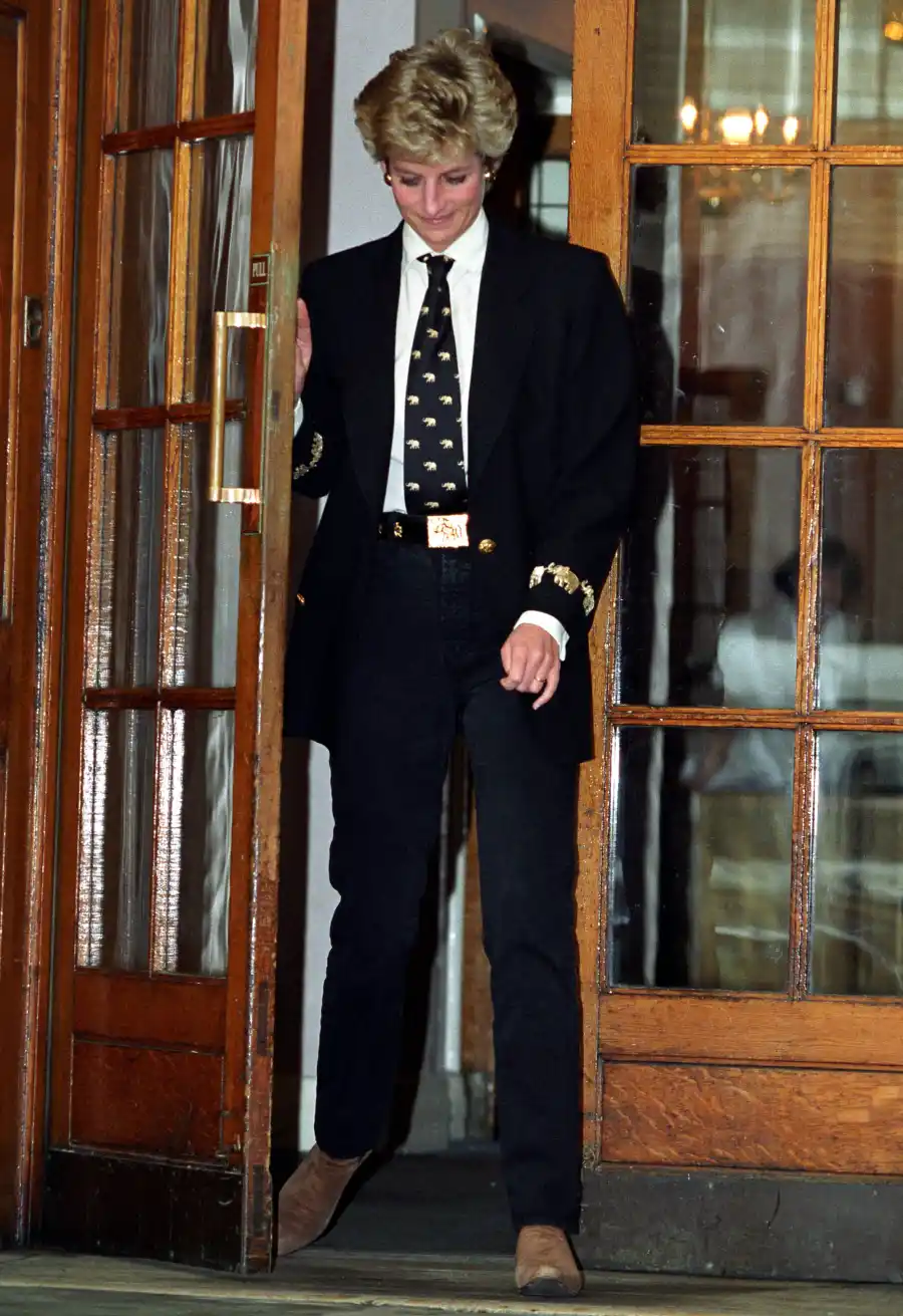 Royals In Pantsuits - Princess Diana