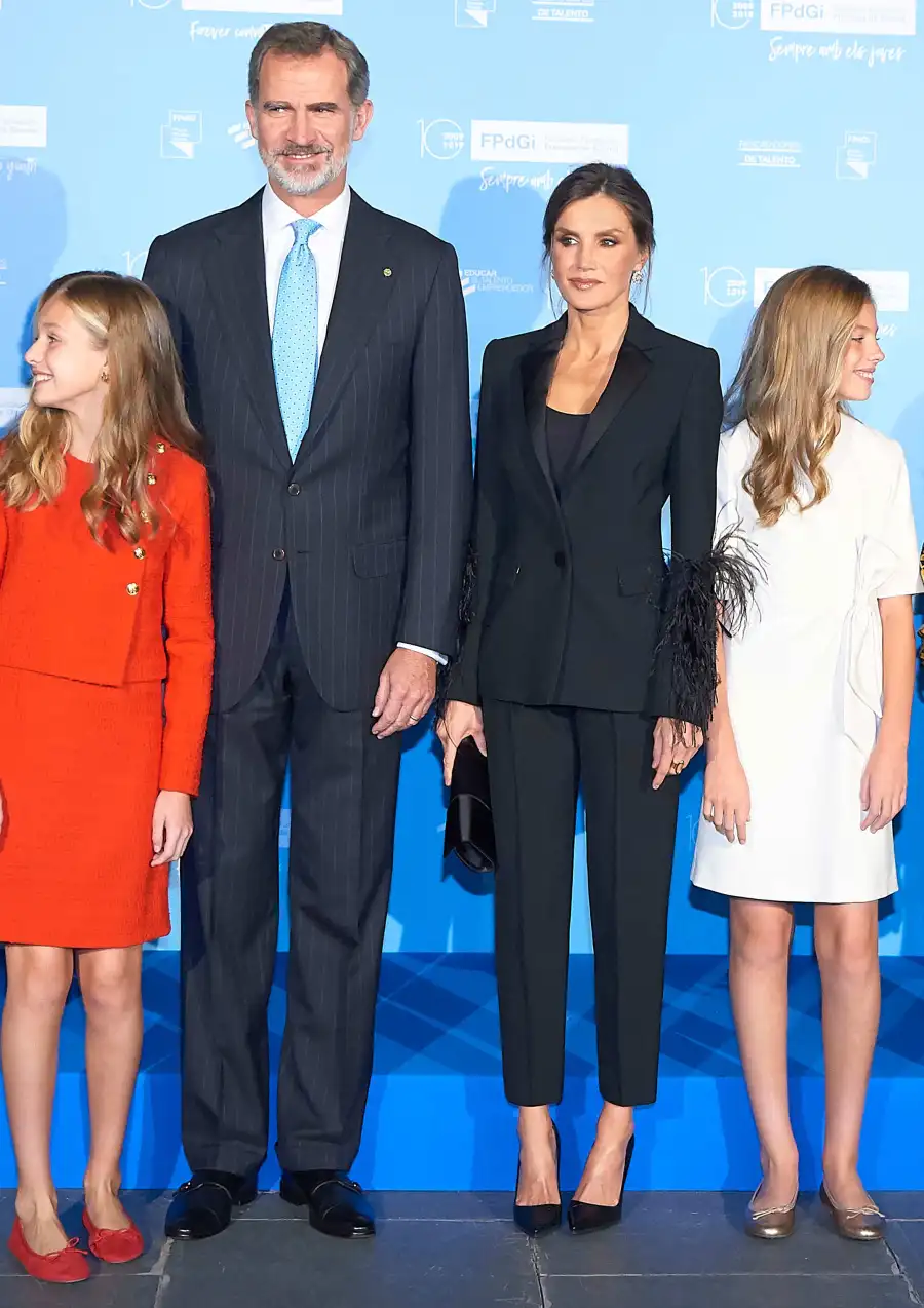 Royals In Pantsuits - Queen Letizia