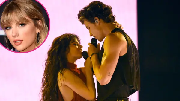 Shawn Mendes Camila Cabello Sizzle Onstage With Senorita AMAs 2019