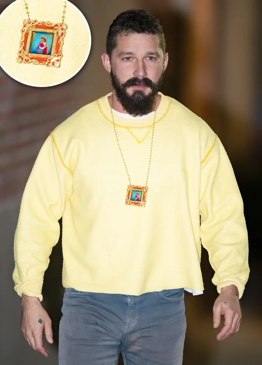 Shia Labeouf Clown Necklace Tribute