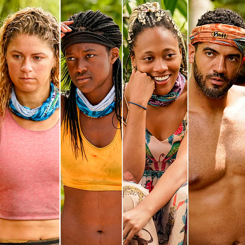 Survivor’s Elizabeth Beisel, Missy Byrd, Lauren Beck and Aaron Meredith