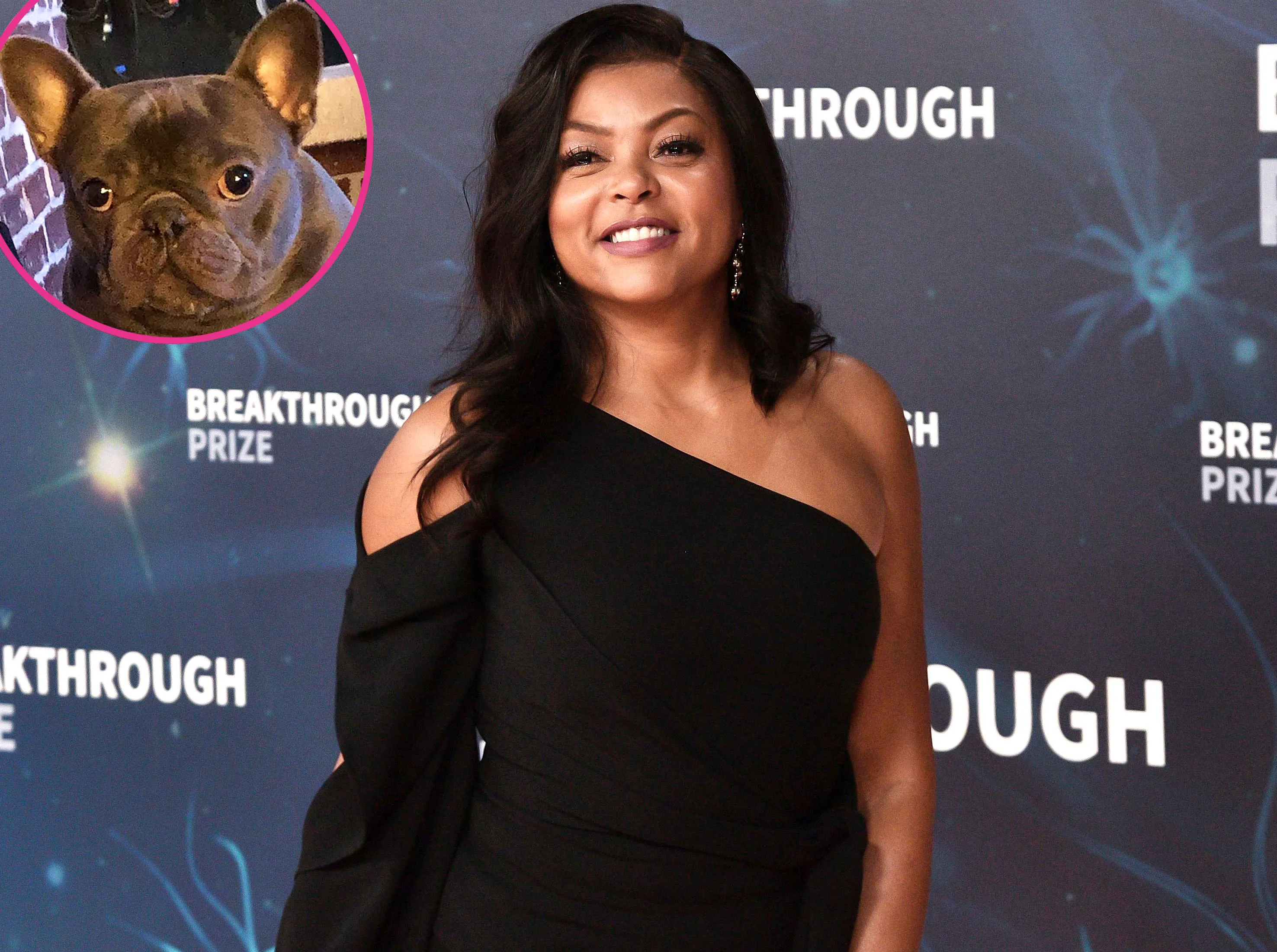 Taraji P Henson Takes Her Dog to Work on Set