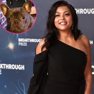 Taraji P Henson Takes Her Dog to Work on Set