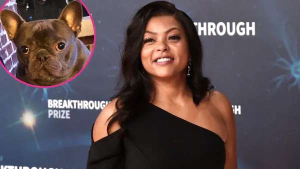Taraji P Henson Takes Her Dog to Work on Set