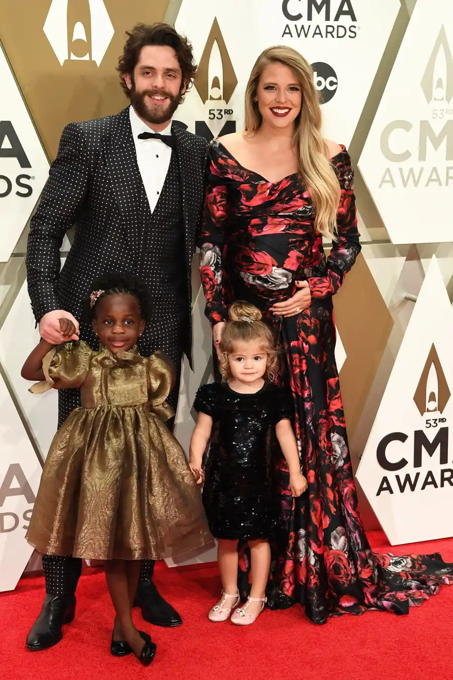 Laura Akins CMA 2019 Baby Bump