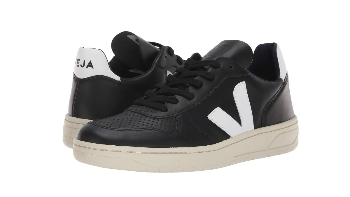 Veja V-10 Sneakers Black White