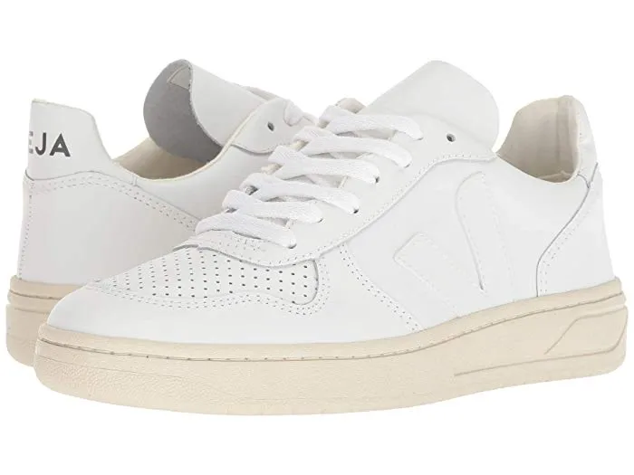 Veja V-10 Sneakers White on White