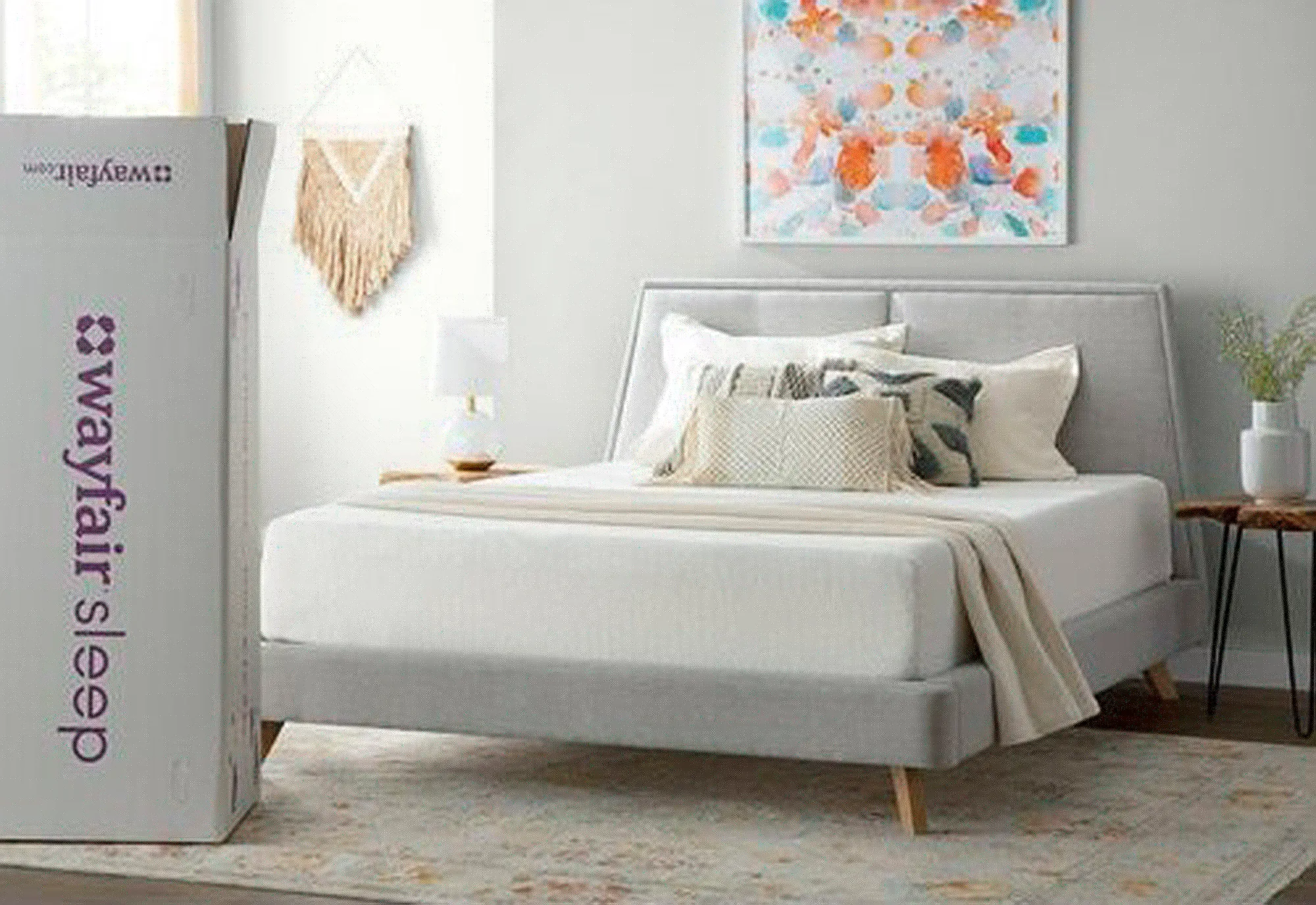 Wayfair Sleep 10 Medium Memory Foam Mattress box