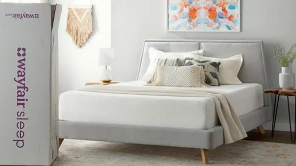 Wayfair Sleep 10 Medium Memory Foam Mattress box