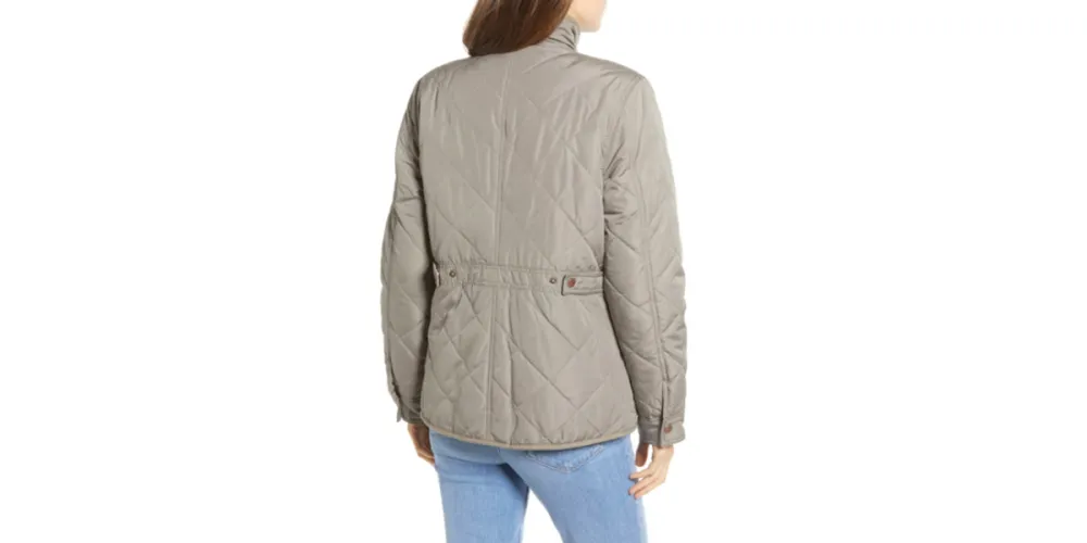 Thread & Supply Fleece Lined Quilted Utility Jacket