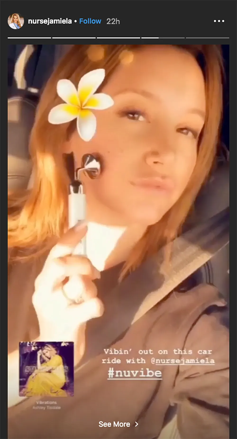 Nurse Jamie NuVibe RX Amethyst Massaging Beauty Roller