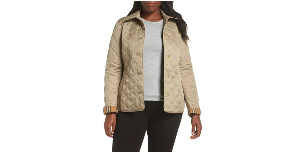 Burberry Frankby 18 Quilted Jacket